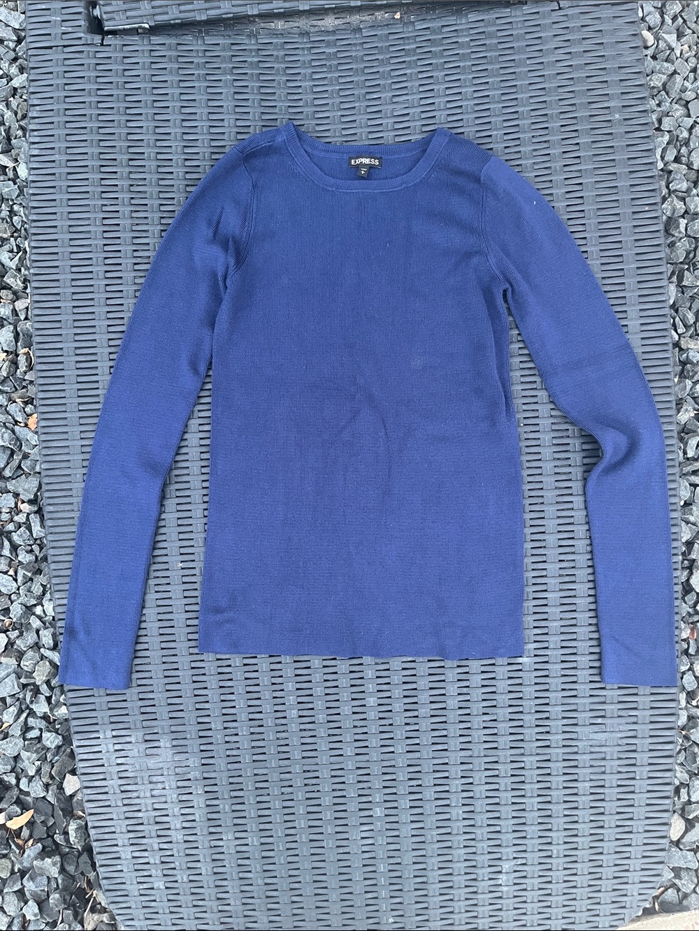 Express Men’s Crewneck Sweater - Deep Blue